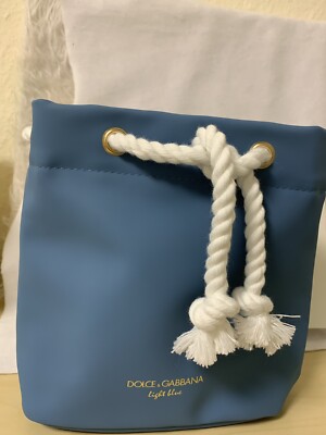 DOLCE & GABBANA Parfums D&G Light Blue Pouch Bag Kosmetiktasche TASCHE Maritim