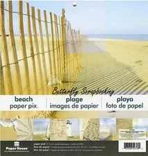 BEACH 12x12 Scrapbooking Paper Pack Paper House PP-0005 NEW