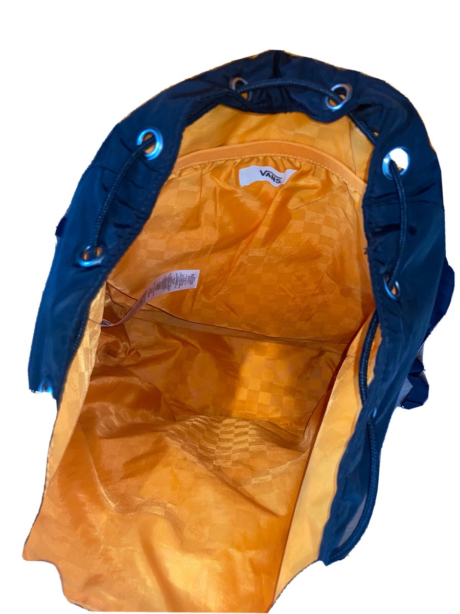 Vans Backpack Geomancer Black and Orange Backpack