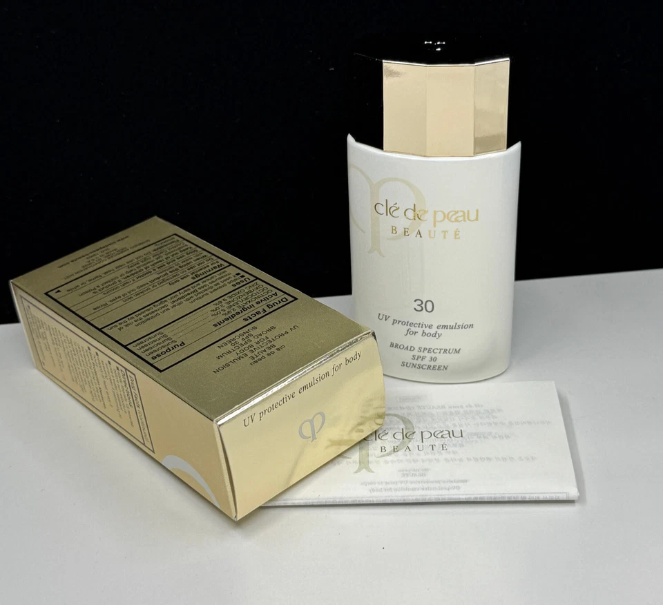 CLE DE PEAU BEAUTE EMULSIÓN PROTECTORA UV PARA CUERPO - 2,5 oz 75 ml FPS 30 NUEVO EN CAJA Foto 4 de 4