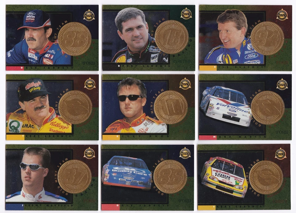 1998 Pinnacle Mint CHAMPIONSHIP MINT #1 Jeff Gordon BV$20!!! ONE CARD ONLY! - Image 2 of 3