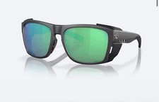 NEW Costa Del Mar King Tide 6 Black Pearl / Green Mirror Polarized Glass 580G
