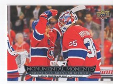 25/26 UD TIM HORTONS SAMUEL MONTEMBEAULT MONUMENTAL MOMENTS INSERT #1