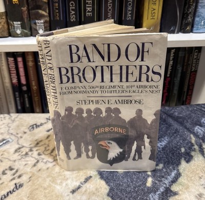 Band of Brothers - Stephen Ambrose (Hardcover) First Edition/Print, 1st/1st POOR