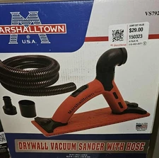 mARHSHALLTOWN DRYWALL VACUUM SANDER WITH HOSE