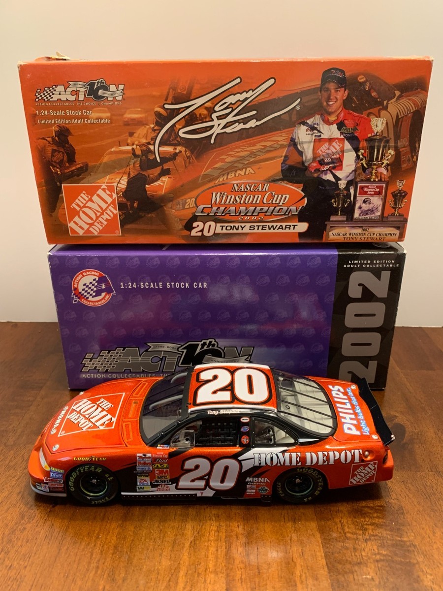 Tony Stewart #20 Home Depot '02 Winston Cup Championship Pontiac