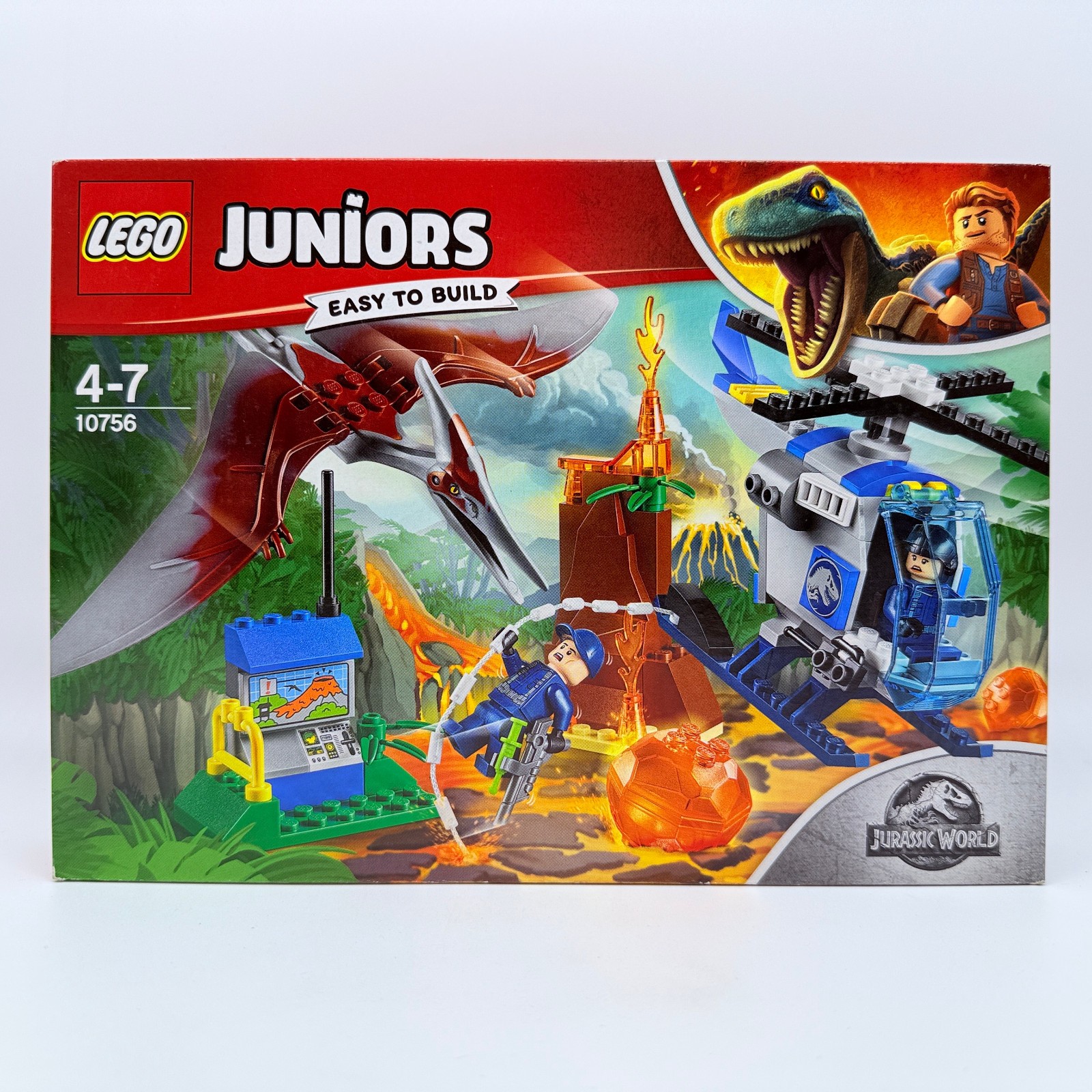 LEGO Jurassic World Junior - Flucht vor dem Pteranodon - 10756 - NEU & OVP - EOL - Bild 4