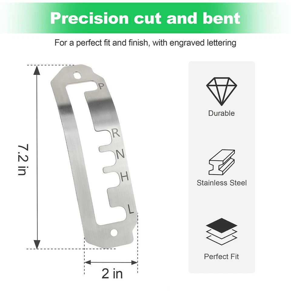 Panel de cambio de puerta de palanca de cambios para Can-Am Defender HD10 HD9 HD8 2017-2025 Foto 3 de 4