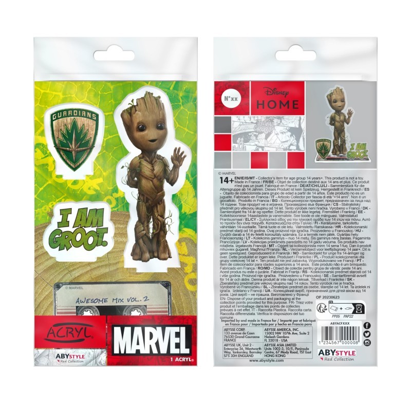 Marvel Acryl® Bébé Groot ABYSTYLE figurine acrylique collection comics