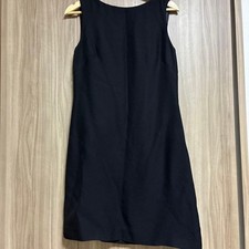 PRADA Dress Size S Simple Black Sleeveless Mini Fashion Women's