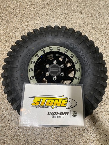 2026 CAN AM MAVERICK R XRC WHEEL TIRE 35x10x16 BEADLOCK XPS HAMMER KING (1) 16X7
