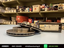 Ford Fiesta Mk1-Mk2 1.6 Xr2 81-89 Coppia Disco Freno Anteriore L/R Nuovi Interbr