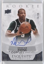 2013 Upper Deck Exquisite Collection Rookie 24/99 Adreian Payne #R-AP Auto n8q