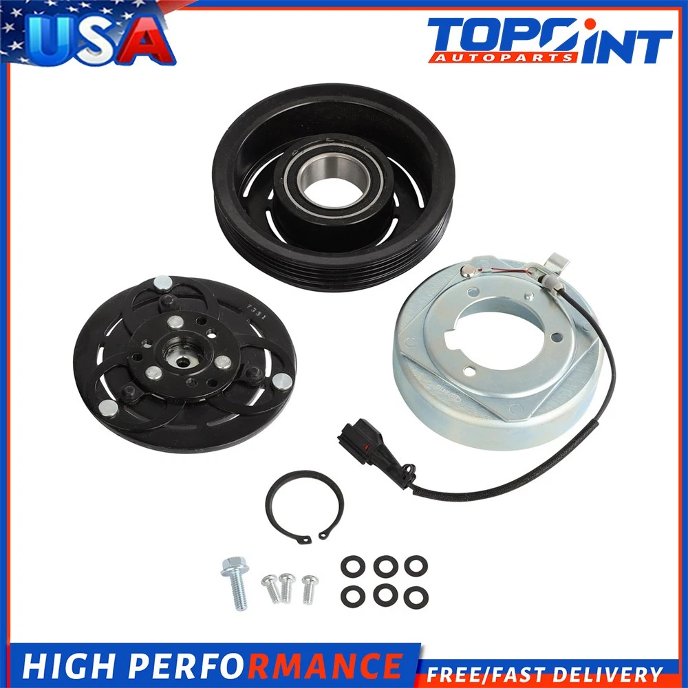 Kit De Embrague Y Bobina Para Compresor De A/C – Subaru Legacy 2.5L 4 Cilindros (1998-2002), Reemplazo CoolTech