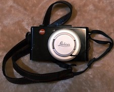 Leica D-LUX 6 Compact Digital Camera Black f/1.4 AF Tracking Battery Charger