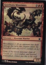 Gorehorn Minotaurs - Modern Masters 2015: #116, MTG - Foil Lp C255
