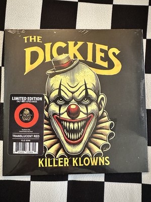 The Dickies - Killer Klowns - Translucent Red 7  Color Vinyl - Sealed!!