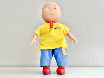   CAILLOU   Puppe/Figur   FAMOSA (2010) 36cm Groß / Kunststoff & Plüsch TV Serie