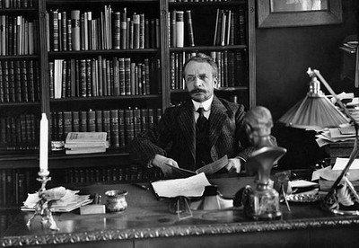Meinecke Friedrich Historian 30.10.1862 portrait in his office 191- Old Photo