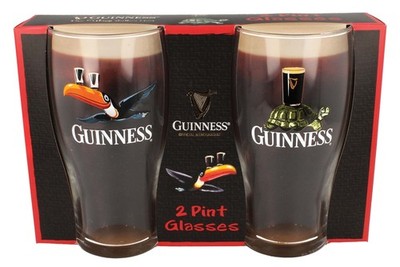 Guinness Official Tortoise Pint Glass Transparent Limited Ed Merchandise Gift