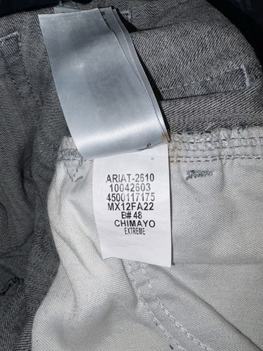Pantalones de mezclilla acampanados tiro alto colección Ariat Chimayo 25 Chimayo Extreme para mujer - Imagen 13 de 14