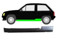 Vollschweller FüR Opel Corsa A 1982 – 1993 3 TüRer Links