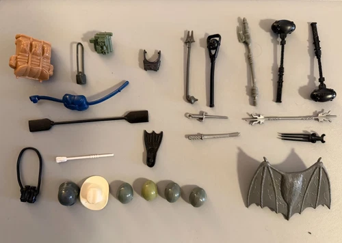25 Piece G.I. Joe Accessory Lot (backpacks, weapons, ect.) vintage 1980's