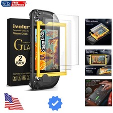 2-Pack anti-glare Etched Screen Protector for Steam Deck 7.0''/Steam Deck OLE...