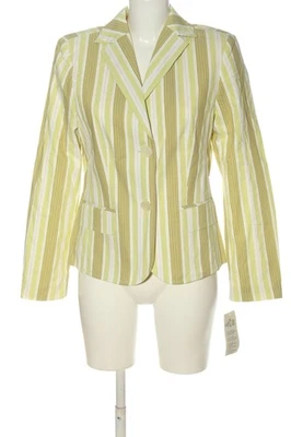 STEILMANN Blazer court Dames Blazer T EU 38 vert-blanc style décontracté - Photo 1/4