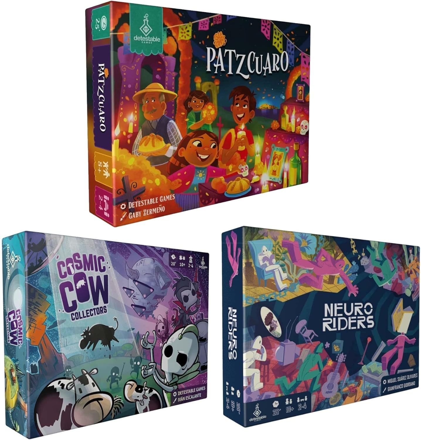 Draco Studios Bundle - Пацкуаро - Космическая корова - Настольные игры Neuroriders