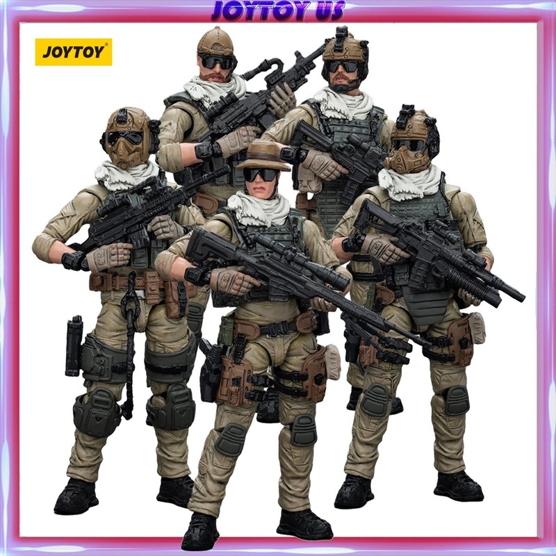 JOYTOY Hardcore Coldplay 1/18 Action Figure U.S.Army Delta Assault Squad 5PCS