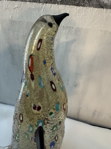Luigi Mellara Signed Italian Murano Art Glass Penguin - Picture 8 of 15