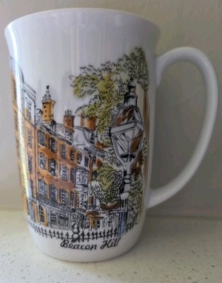 R.H. Stearns Beacon Hill Boston Massachusetts Souvenir Mug Cup Vintage