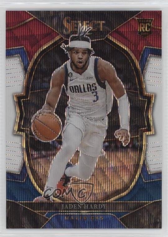 2022-23 Panini Select Concourse Tri-Color Prizm Jaden Hardy #80 09wc