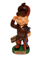 Elmer Fudd Slotz Garden Ornament Height 28.5cm