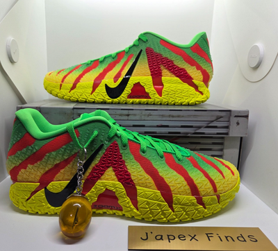 Jurassic Park x Nike Ja 3 IU7239-300 Explorer Green Spark Red