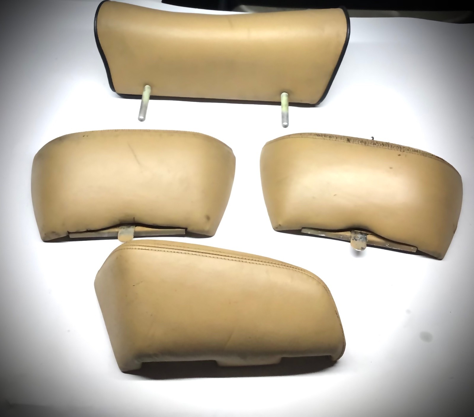 1978 Rolls Royce Silver Shadow Wraith II Rear Head Rest, Arm Rest ,& FR Arm Rest