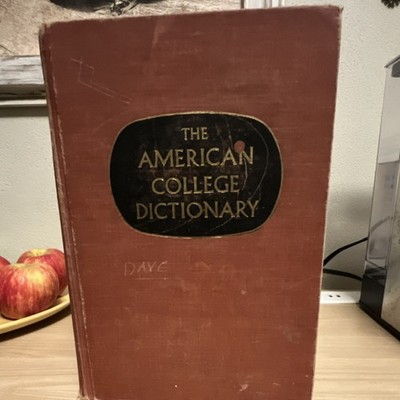 Random House The American College Dictionary 1963 Hardcover English Reference