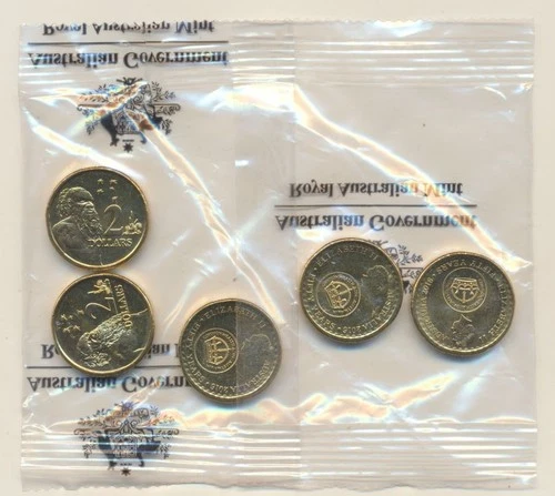 Australia: 2016 QEII $2 Changeover 50th Anniv Decimal RAM Bag (5 Coins)