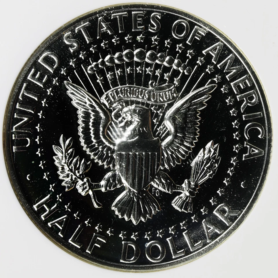 1964 Proof 50c Kennedy Accented Hair Half Dollar NGC PF68 - Image 4 of 4