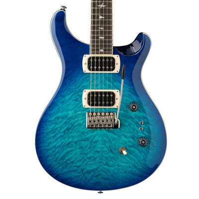 PRS SE Custom 24-08 Quilt Package Electric Guitar - Lake Blue - Open Box