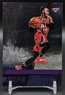 2014-15 Panini Prestige - Dennis Schröder - Bonus Shots Purple 01/49