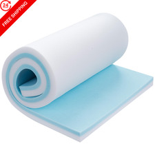 Upholstery Foam Cushion, 1" Thick x 24" x 72" x x 1", X X