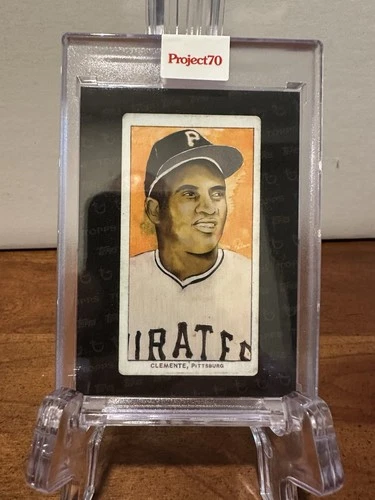 2021 Topps Project 70 #856 Roberto Clemente by Brittney Palmer, Print Run 1288