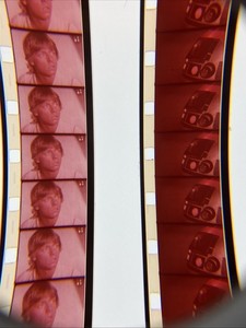 Star Wars Luke Skywalker & R2-D2 8mm Film Strip Lot 2 Strips 48 Cells!!