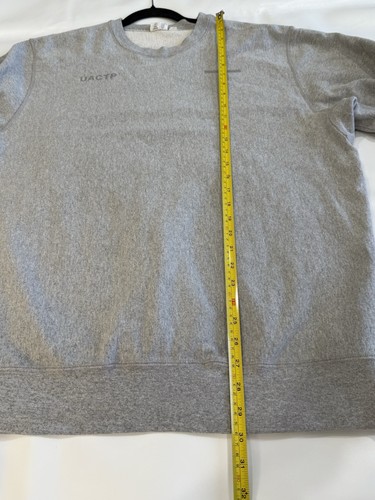 Undefeated UACTP Crewneck Sweater Grey Streetwear Size XL - Picture 6 of 9