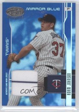 2003 Leaf Certified Materials Mirror Blue 68/100 Adam Johnson #107 t8i