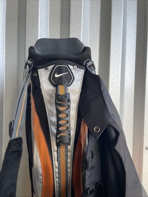 Nike Xtreme Sport 8-Way Divider Golf Stand Bag (Black/Orange) W