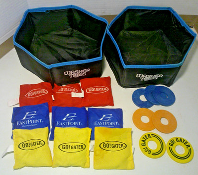 Washer Toss ~ Bean Bag Toss ~ 7 Washers ~ 9 Bean Bags ~
