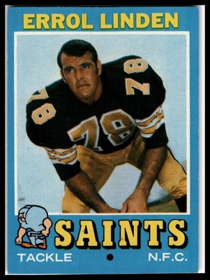 1971 Topps #117 Errol Linden